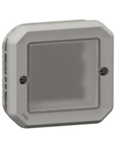 Legrand Адаптер за Mosaic 45x45мм с прозрачна мембрана механизъм цвят Сив IP55 Plexo New - 069587L - Цена | LEDs4economy