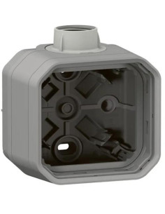Legrand Кутия с 1х щуцер PG16 за открит монтаж цвят Сив IP55 Plexo New - 069652L - Цена | LEDs4economy