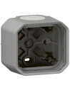 Legrand Кутия с 2х гумени мембрани за открит монтаж цвят Сив IP55 Plexo New - 069651L - Цена | LEDs4economy