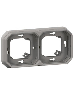 Legrand Рамка ДВОЙНА за скрит монтаж цвят Сив IP55 Plexo New - 069683L - Цена | LEDs4economy