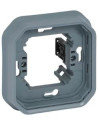 Legrand Рамка за скрит монтаж със скоби цвят Сив IP55 Plexo New - 069682L - Цена | LEDs4economy