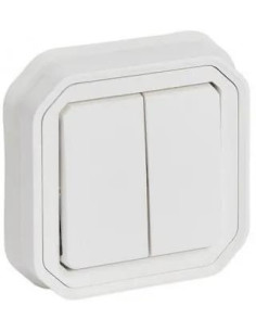 Legrand Сериен ключ/бутон моноблок за скрит монтаж цвят Бял IP55 Plexo New - 069855L - Цена | LEDs4economy