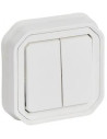Legrand Сериен ключ/бутон моноблок за скрит монтаж цвят Бял IP55 Plexo New - 069855L - Цена | LEDs4economy