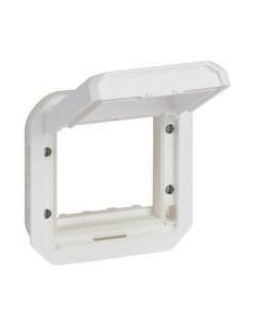 Legrand Адаптер за Mosaic 45x45мм с плътен капак механизъм цвят Бял IP55 Plexo New - 069684L - Цена | LEDs4economy