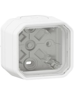 Legrand Кутия с 2х гумени мембрани за открит монтаж цвят Бял IP55 Plexo New - 069689L - Цена | LEDs4economy