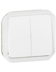 Legrand Сериен ключ/бутон механизъм цвят Бял IP55 Plexo New - 069625L - Цена | LEDs4economy