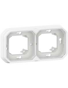 Legrand Рамка ДВОЙНА за скрит монтаж цвят Бял IP55 Plexo New - 069694L - Цена | LEDs4economy