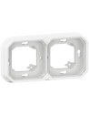 Legrand Рамка ДВОЙНА за скрит монтаж цвят Бял IP55 Plexo New - 069694L - Цена | LEDs4economy
