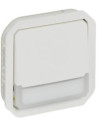 Legrand Бутон NO/NC с подсветка 12V и етикет механизъм цвят Бял IP55 Plexo New - 069634L - Цена | LEDs4economy