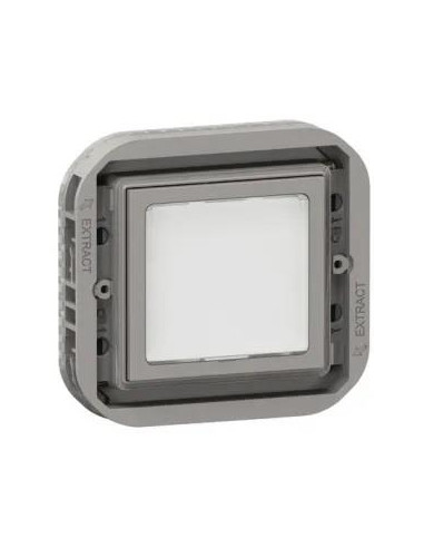 Сигнална LED лампа механизъм цвят Бял IP55 Plexo New Legrand