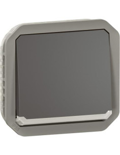Legrand Двуполюсен ключ за индикатор/подсветка механизъм цвят Антрацит IP55 Plexo New - 069827L - Цена | LEDs4economy