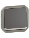 Legrand Девиаторен ключ с подсветка механизъм цвят Антрацит IP55 Plexo New - 069803L - Цена | LEDs4economy