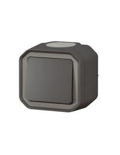 Legrand Бутон моноблок за открит монтаж цвят Антрацит IP55 Plexo New - 069790L - Цена | LEDs4economy