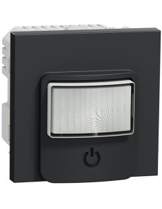 SE Датчик за движение PIR, 160°, обхват 8m @ h1.2m, LED ≤ 200W, изисква неутрала, 2 мод. цвят Антрацит Unica - NU352554 - Цена |