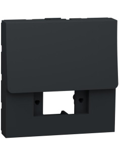 SE Лицев панел 45х45мм за 1х SCS/LCD оптика 2 мод. цвят Антрацит Unica - NU943954 - Цена | LEDs4economy
