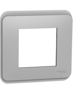 SE Лицева рамка 1х цвят Алуминий Unica Pro - NU400230 - Цена | LEDs4economy