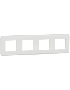 SE Лицева рамка 4х цвят Бял Unica Pro - NU400818 - Цена | LEDs4economy