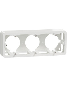 SE Конзола за открит монтаж 3х 2 мод. цвят Бял Unica Pro - NU840618 - Цена | LEDs4economy