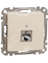 SE Розетка RJ45 STP cat.6 S-One цвят Крем Sedna - SDD112461S - Цена | LEDs4economy