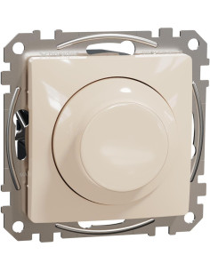 SE Димер ротативен R3-370W LED3-200VA цвят Крем Sedna - SDD112501 - Цена | LEDs4economy