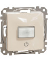 SE Датчик за движение PIR, 160°, обхват 8m @ h1.2m, LED ≤ 200W, изисква неутрала, цвят Крем Sedna - SDD112504 - Цена | LEDs4econ