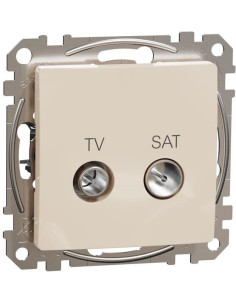 SE Розетка TV+SAT цвят Крем Sedna - SDD112471S - Цена | LEDs4economy