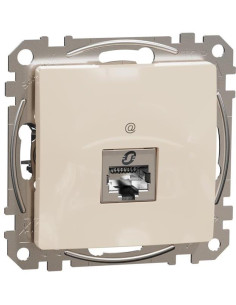 SE Розетка RJ45 STP cat.6A S-One цвят Крем Sedna - SDD112466S - Цена | LEDs4economy