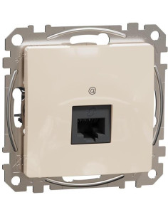 SE Розетка RJ45 UTP cat.6 S-One цвят Крем Sedna - SDD112461 - Цена | LEDs4economy