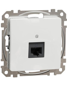 SE Розетка RJ45 UTP cat.6A S-One цвят Бял Sedna - SDD111466 - Цена | LEDs4economy