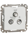 SE Розетка TV+FM+SAT цвят Бял Sedna - SDD111481 - Цена | LEDs4economy