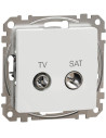 SE Розетка TV+SAT цвят Бял Sedna - SDD111471S - Цена | LEDs4economy