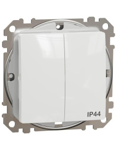 SE Сериен ключ IP44 цвят Бял Sedna - SDD211105 - Цена | LEDs4economy