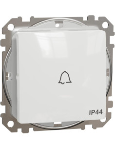 SE Бутон със символ "звънец" IP44 цвят Бял Sedna - SDD211131 - Цена | LEDs4economy