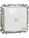 SE Бутон със символ "звънец" IP44 цвят Бял Sedna - SDD211131 - Цена | LEDs4economy