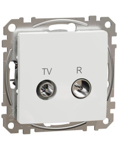 SE Розетка TV+FM цвят Бял Sedna - SDD111471R - Цена | LEDs4economy