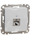 SE Розетка RJ45 STP cat.6A S-One цвят Алуминий Sedna - SDD113466S - Цена | LEDs4economy