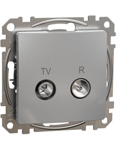 SE Розетка TV+FM цвят Алуминий Sedna - SDD113471R - Цена | LEDs4economy