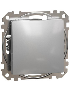 SE Бутон цвят Алуминий Sedna - SDD113111 - Цена | LEDs4economy
