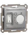 SE Термостат за ел. подово отопление 5…30 °C 16A цвят Алуминий Sedna - SDD113506 - Цена | LEDs4economy