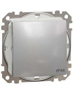 SE Девиаторен ключ IP44 цвят Алуминий Sedna - SDD213106 - Цена | LEDs4economy