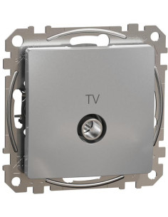 SE Розетка TV преходна 7dB цвят Алуминий Sedna - SDD113474 - Цена | LEDs4economy