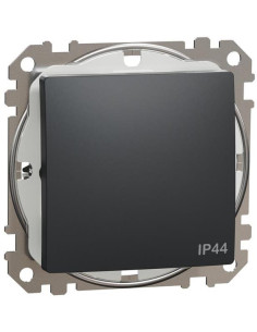 SE Еднополюсен ключ IP44 цвят Антрацит Sedna - SDD214101 - Цена | LEDs4economy