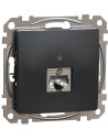 SE Розетка RJ45 STP cat.6 S-One цвят Антрацит Sedna - SDD114461S - Цена | LEDs4economy