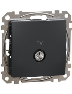 SE Розетка TV преходна 7dB цвят Антрацит Sedna - SDD114474 - Цена | LEDs4economy