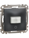 SE Датчик за движение PIR, 160°, обхват 8m @ h1.2m, LED ≤ 200W, изисква неутрала, цвят Антрацит Sedna - SDD114504 - Цена | LEDs4
