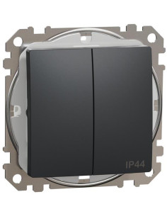 SE Сериен ключ IP44 цвят Антрацит Sedna - SDD214105 - Цена | LEDs4economy