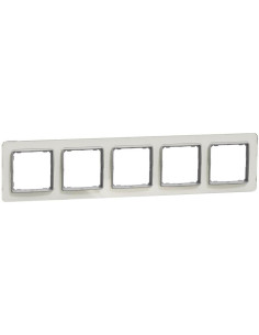 SE Рамка 5х цвят Бяло стъкло Sedna - SDD360805 - Цена | LEDs4economy