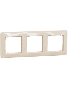 SE Рамка 3х цвят Крем Sedna - SDD312803 - Цена | LEDs4economy