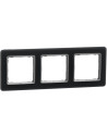 SE Рамка 3х цвят Опушено стъкло Sedna - SDD362803 - Цена | LEDs4economy