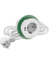 SE Модул за вграждане в бюро 1х шуко и 1xUSB тип A, кабел 2м, цвят Бял Unica System+ - INS44004 - Цена | LEDs4economy